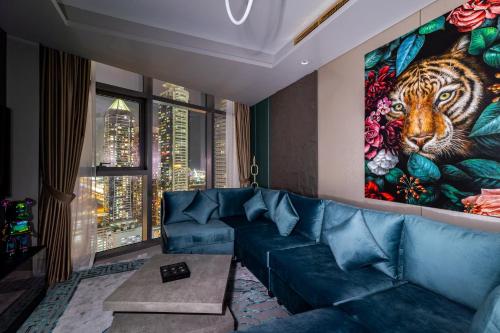 64th Floor Rooftop Dream, Burj Khalifa View Pool, 2Br Apartment in Paramount Hotel Midtown, Dubaj (fotografie 10)