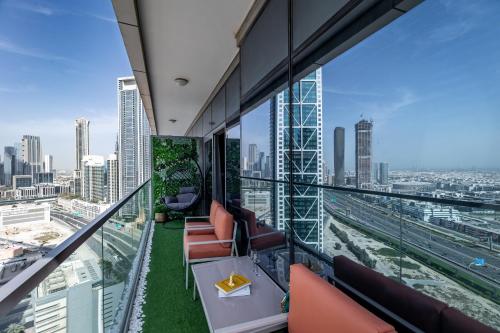 64th Floor Rooftop Dream, Burj Khalifa View Pool, 2Br Apartment in Paramount Hotel Midtown, Dubaj (fotografie 6)