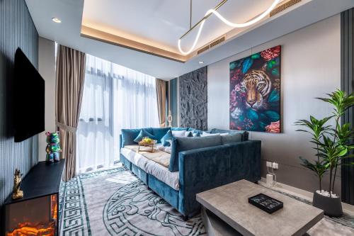 64th Floor Rooftop Dream, Burj Khalifa View Pool, 2Br Apartment in Paramount Hotel Midtown, Dubaj (fotografie 8)
