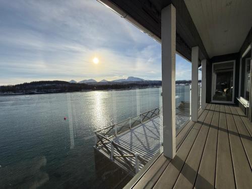 Balkons/terase, Seaside Villa in Meistervik