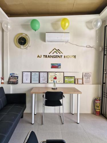 Lobby, AJ Transient House in Bogo City