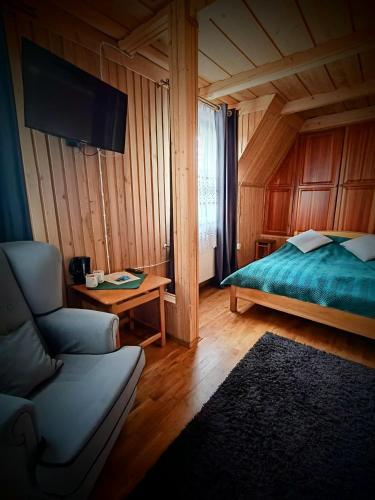 1 double bed, 1 sofa bed