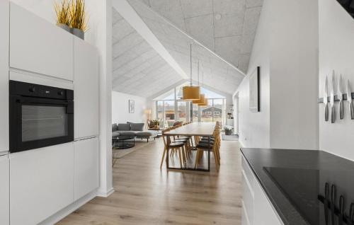Kitchen, Amazing Home In Glesborg With Sauna in Glesborg