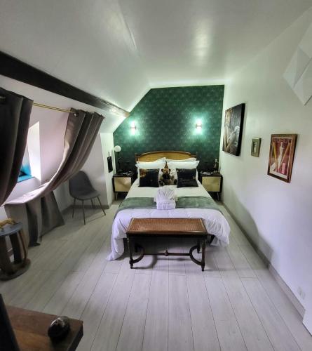 1 double bed