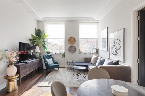 2BR 2Bath in W2 Near Edgware Road Tube - 5ppl, Londra