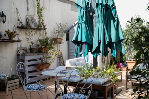 Balcony/terrace, Palazzo Della Loggia B&B near Via dei Tribunali