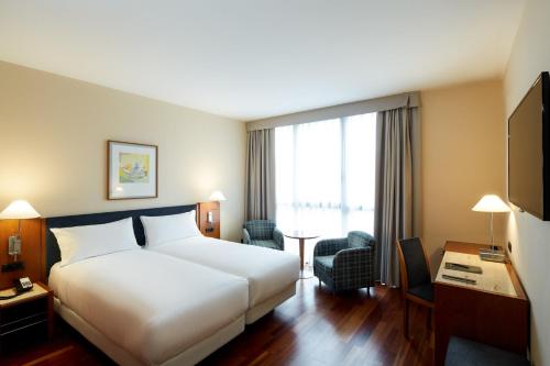 Chambre avec 2 lits