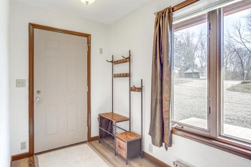 Riverfront Covington Cabin with Deck and Fire Pit!