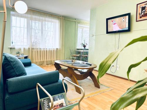 Faciliteter, Apartments in the city centre with a coffee machine, near a park in Rovno