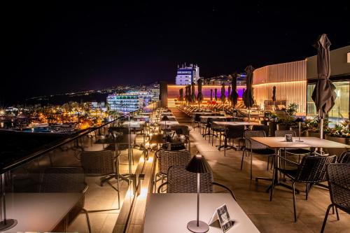 餐廳, 聖特爾莫瑪律酒店 (Hotel San Telmo Mar) in 拉克魯斯港