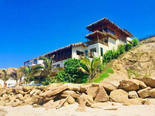 Casa Flamenco en la playa con piscina y playa, un paraíso!