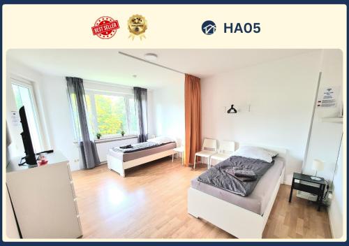 TOP Monteurwohnung mit Balkon, voll ausgestattet, Wäsche inklusive, kostenfreier Parkplatz und WLAN - HA05 in Hagen, Deutschland
