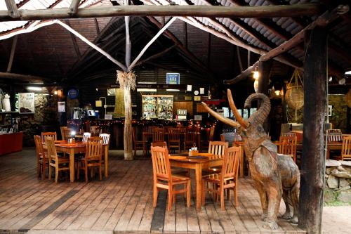 Restaurant, Mlilwane Game Sanctuary in Lobamba