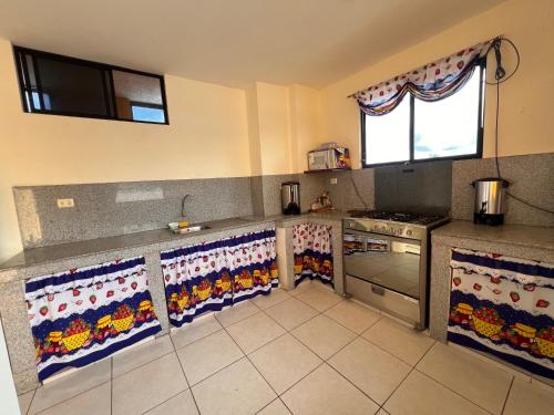 مطبخ, Hostal Casa Cascada in Galapagos