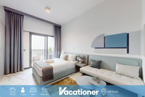 Vacationer Holiday Homes I Meydan Studio I 12 Mins to Downtown & Business Bay, Dubaj