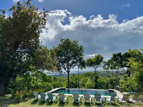 Swimming pool, OM Horizon Ecoresort in Loay