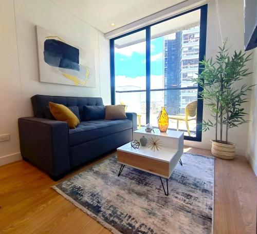 AH/2 Hab, Balcón privado, Parking, Wifi, Usaquén
