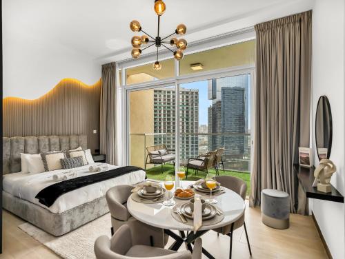 Wonderful Stay At Zaya Hameni - Best Amenities - Unique in JVC - Brand New Luxury Apartments, Dubaj (fotografie 6)