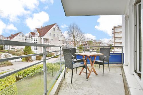 Балкон/тераса, Barke Barke Appartement 107 in Рюселсхайм