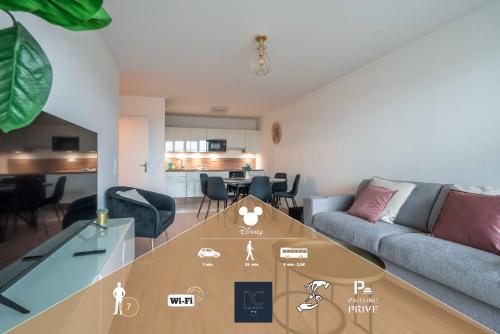 *Disneyland-Paris* 7pers, Wifi, Netflix, Parking - Location saisonnière - Serris