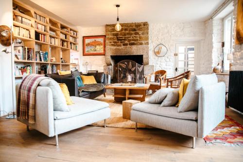 Magnifique maison pour 8 avec jardin gîte à louer Kervezennec