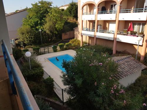 Swimming pool, Appart Papy in L'Union