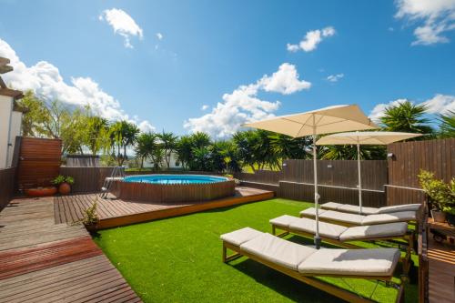 Luxe villa for 8 - Private Pool -BBQ Area - Patio - 160Mbps - Olives - Palm - vineyard gîte à louer Amoreiras