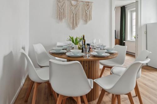 廚房, Moderne Ambient Apartments direkt in der Lübecker Altstadt (Moderne Ambient Apartments direkt in der Lubecker Altstadt) in 盧貝克