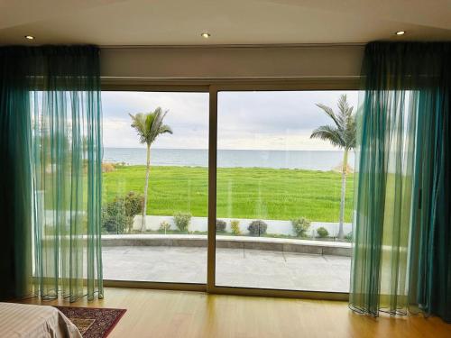 Aussicht, Villa Eva in Mazotos