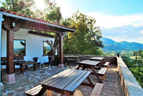 Erkély/terasz, Casa Rural Haitzetxea in Zugarramurdi