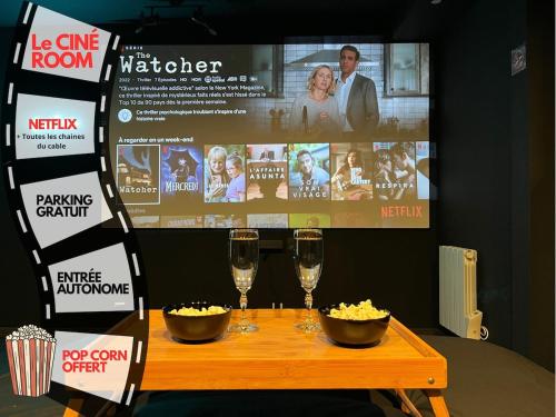 CinéRoom Private Cinema in Bourges - Location saisonnière - Bourges