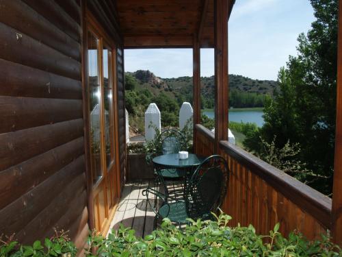 Balkons/terase, Hotel Rural Albamanjon in Ruidera
