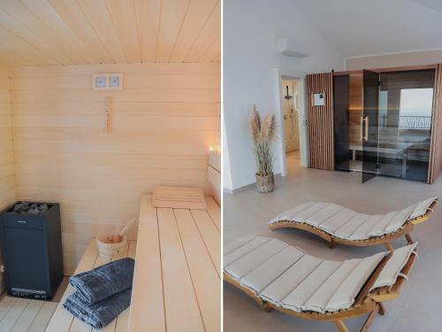 ซาวน่า, Villa Maritima Opatija-Meerblick-Infinity Pool-Luxus-Relax in โปเลียเน