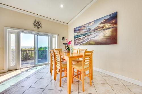 Oceanfront Oasis in Flagler Beach with Deck and Views! in Flagler Beach, USA