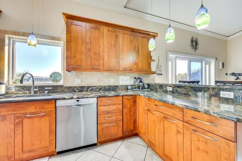 Oceanfront Oasis in Flagler Beach with Deck and Views! in Flagler Beach, USA