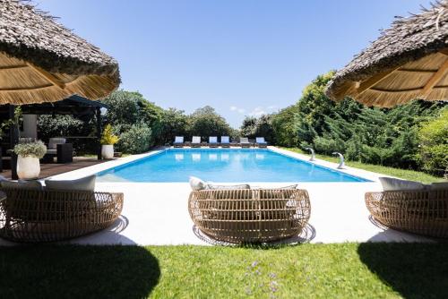 Los chakras in Laguna del Sauce