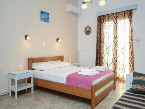 1 double bed