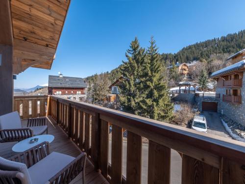 Penthouse de luxe a 180m des pistes, 8 pers, parking - FR-1-613-132 in Morel