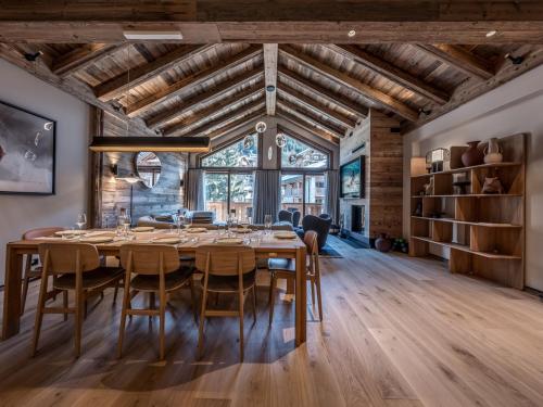 Penthouse de luxe a 180m des pistes, 8 pers, parking - FR-1-613-132 in Morel