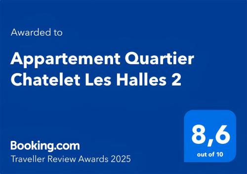 Appartement Quartier Chatelet Les Halles 2 Free Netflix - image 11
