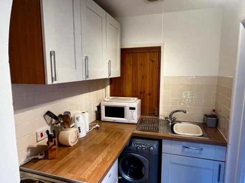 廚房, Self-contained Guest Suite, Michelmersh, Romsey in 蒂姆斯伯里