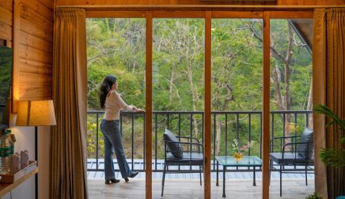 Erkély/terasz, Perfectstayz The Jungle Resort, Shivpuri in Badal