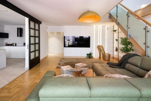 Apartament w centrum - duplex penthouse in the centre with terrace and air conditioning, Cracovie (photo 4)