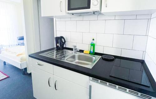 Kitchen, Appartementhaus Regina - Darmstadt - Griesheim in Griesheim