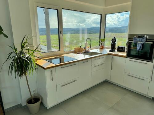 Penthouse mit Ausblick in บัด ชวาลบัค