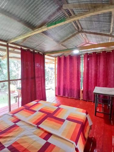 1 double bed
