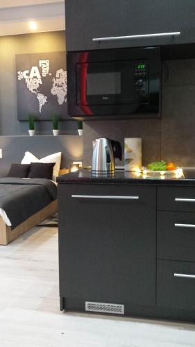 кухня, Apartamenty Centrum Krawiecka in Зелена-Гура
