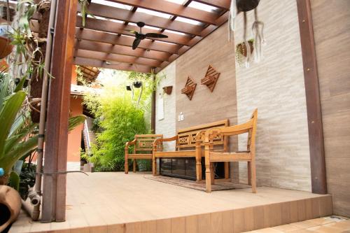 Sítio completo sauna piscina SPA aquecido (Sitio completo sauna piscina SPA aquecido) in Bom Jardim