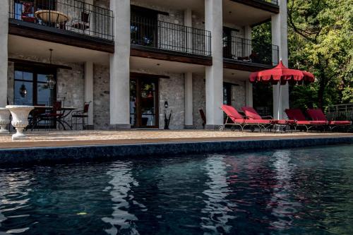 Swimming pool, Casa Sopino 3 in Limone sul Garda