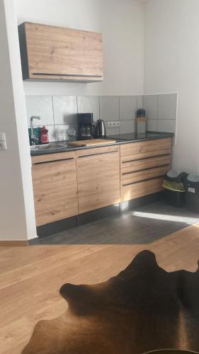 Konyha, O Graham 3 people 2 rooms in Markranstadt